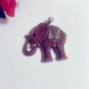 Elephant Necklace Accessory